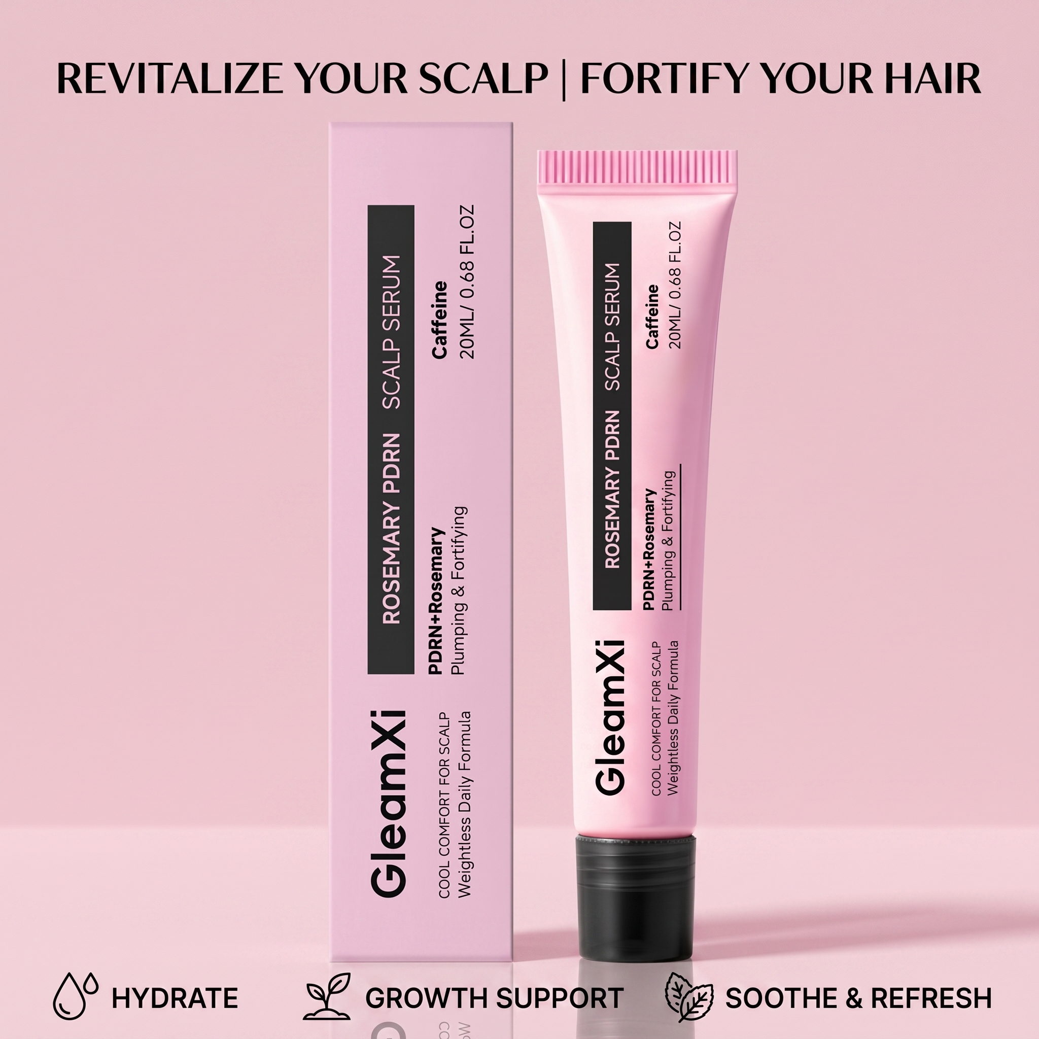 Caffeine Hair Serum - Rosemary PDRN Scalp Serum Nourishing Hair