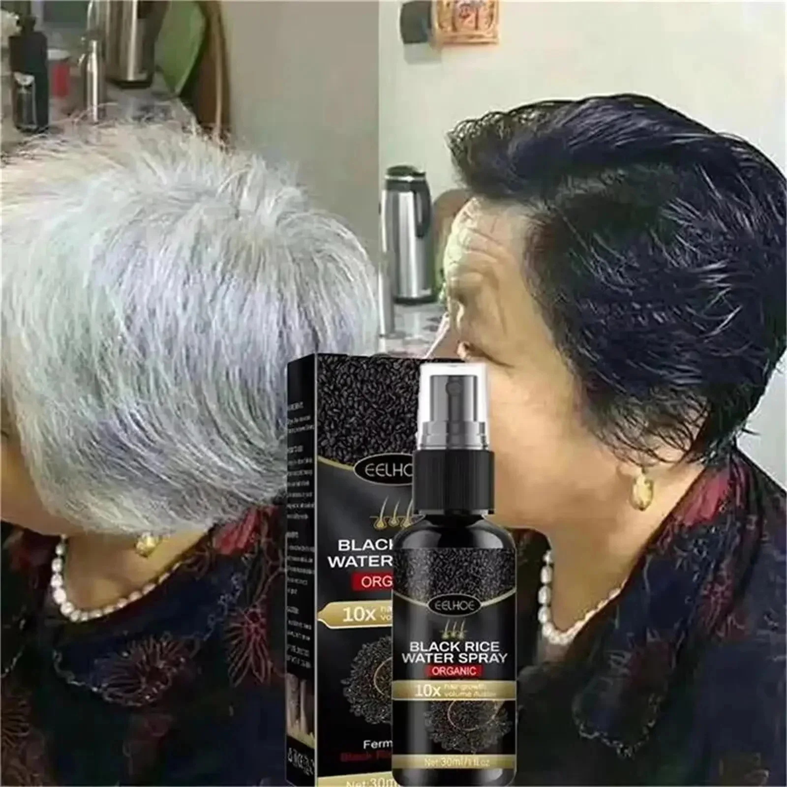 Hair Care Ginseng - Gray White Hair Treatment Serum Cover