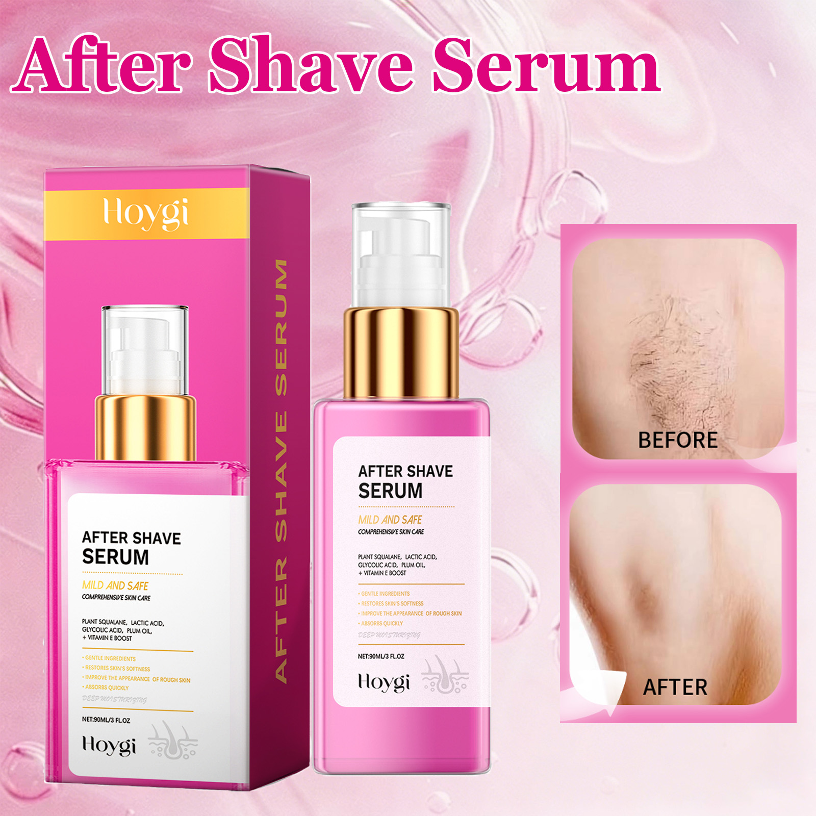 Hair Care Vitamin E - After Shave Serum Soothing Hydrating Post