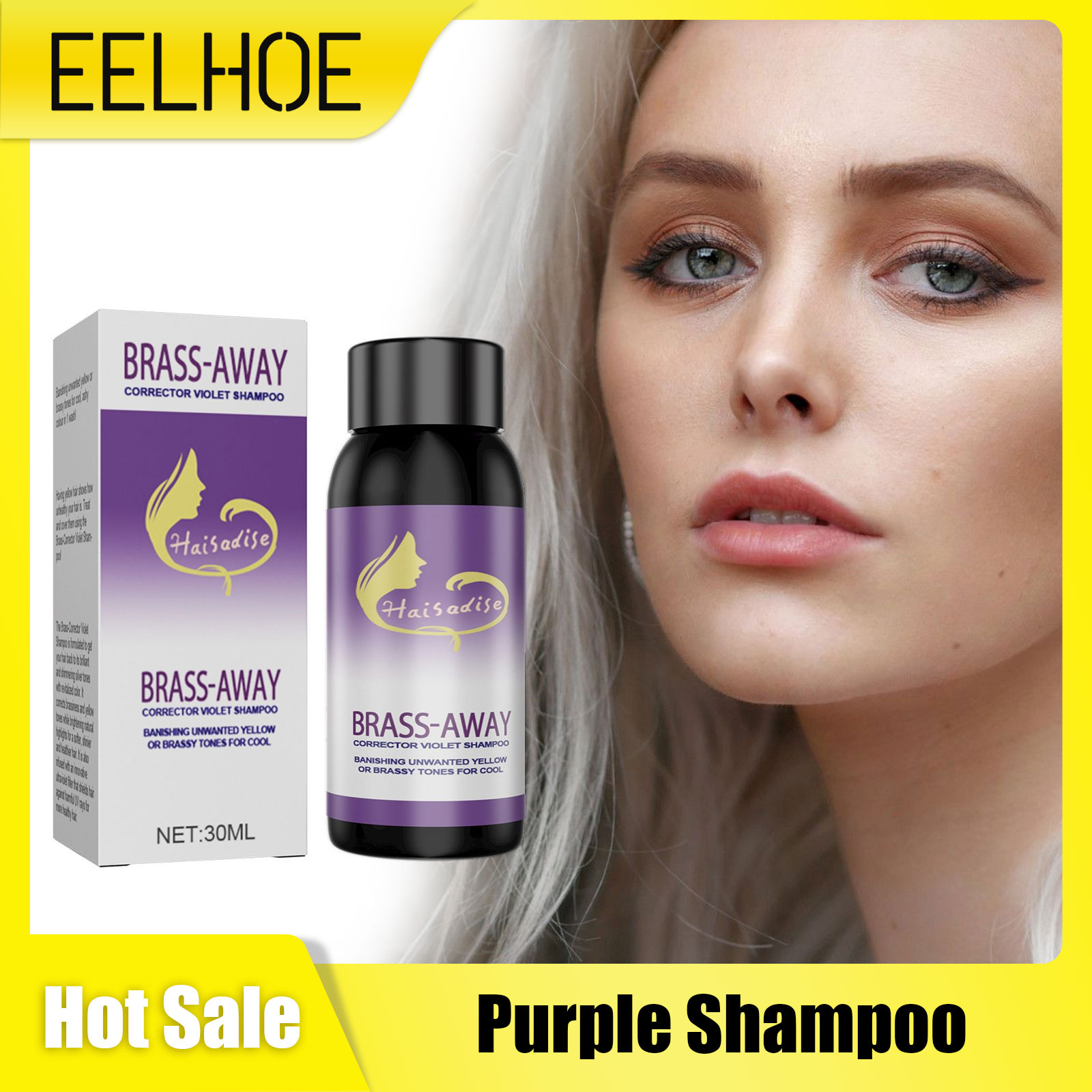 Hair Care Nature - EELHOE Purple Shampoo for Blonde Hair