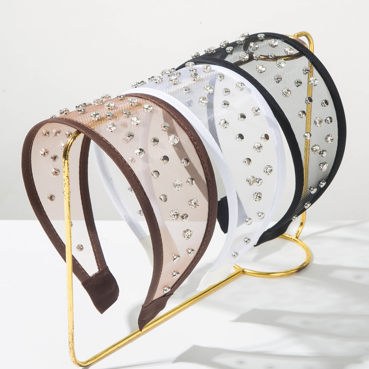 Hair Net Invisible - Korean Fashion Simple Headband Trendy Rivet