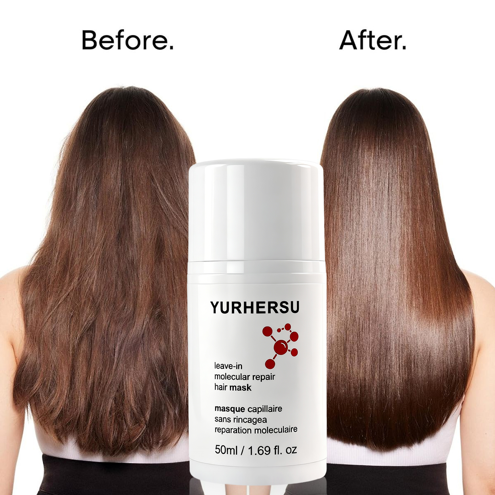 Leave-In Hair Mask Deep Repair - огляд і ціна Hair Care Hair Mask