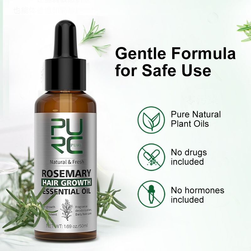 PURC Rosemary Oil for Hair Gro - огляд і ціна Hair Care Vitamin E