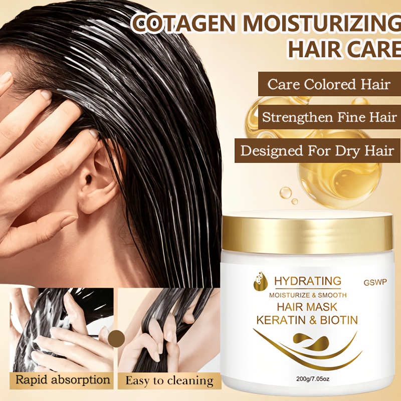 GSWP Keratin Moisturizing Hair - огляд і ціна Hair Care Hair Mask