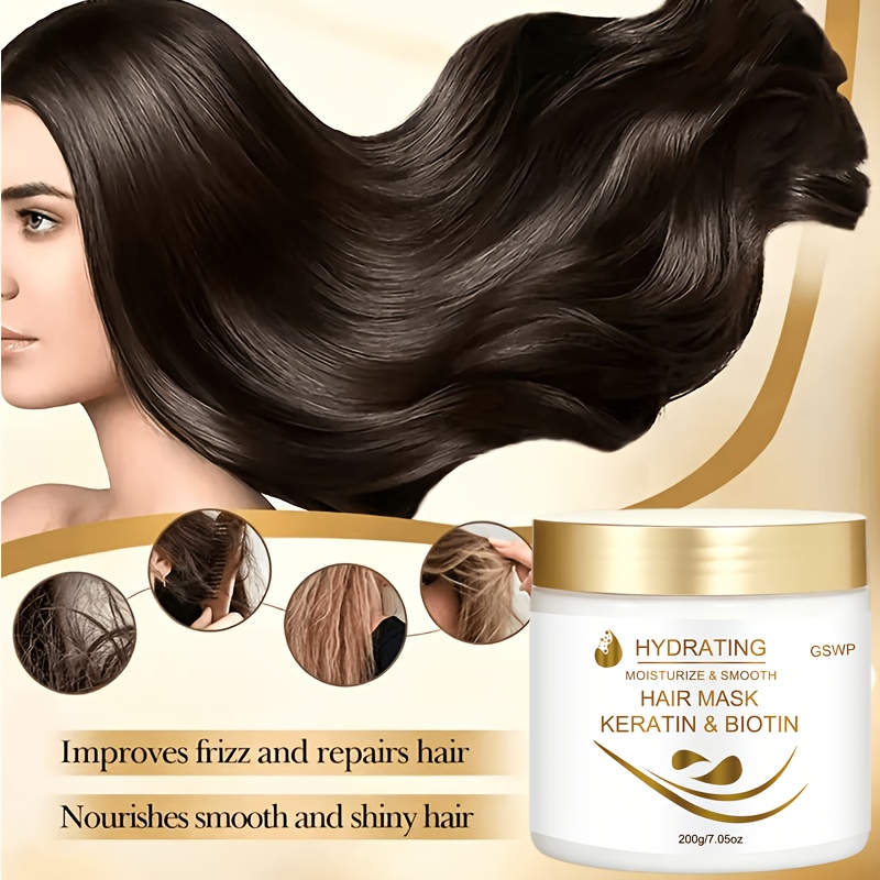 GSWP Keratin Moisturizing Hair - огляд і ціна Hair Care Hair Mask