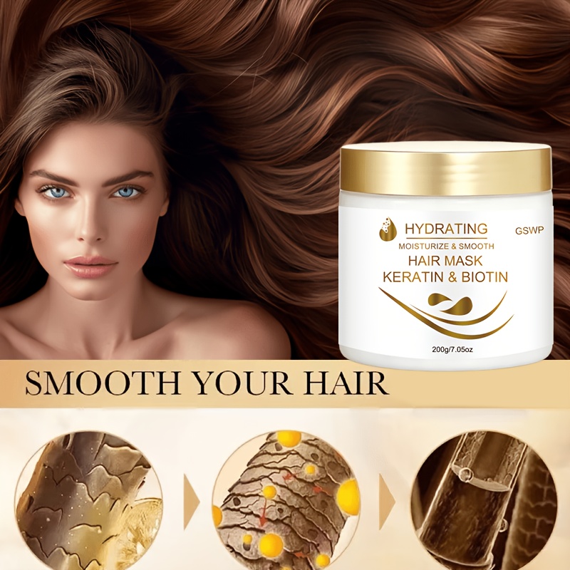 GSWP Keratin Moisturizing Hair - огляд і ціна Hair Care Hair Mask