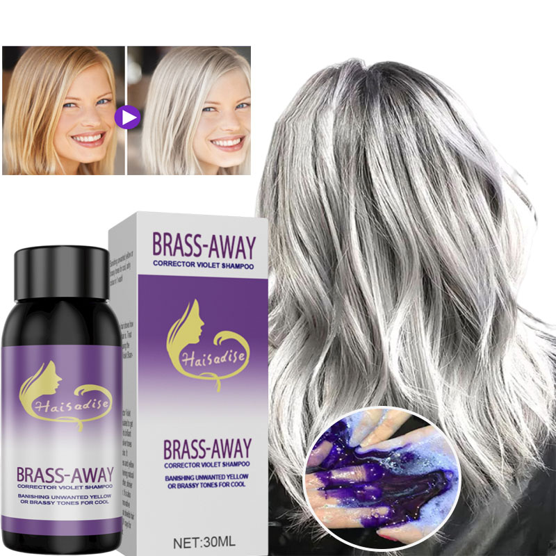 Gray Color Fixing Hair Dye Sha - огляд і ціна Purple Toning Shampoo