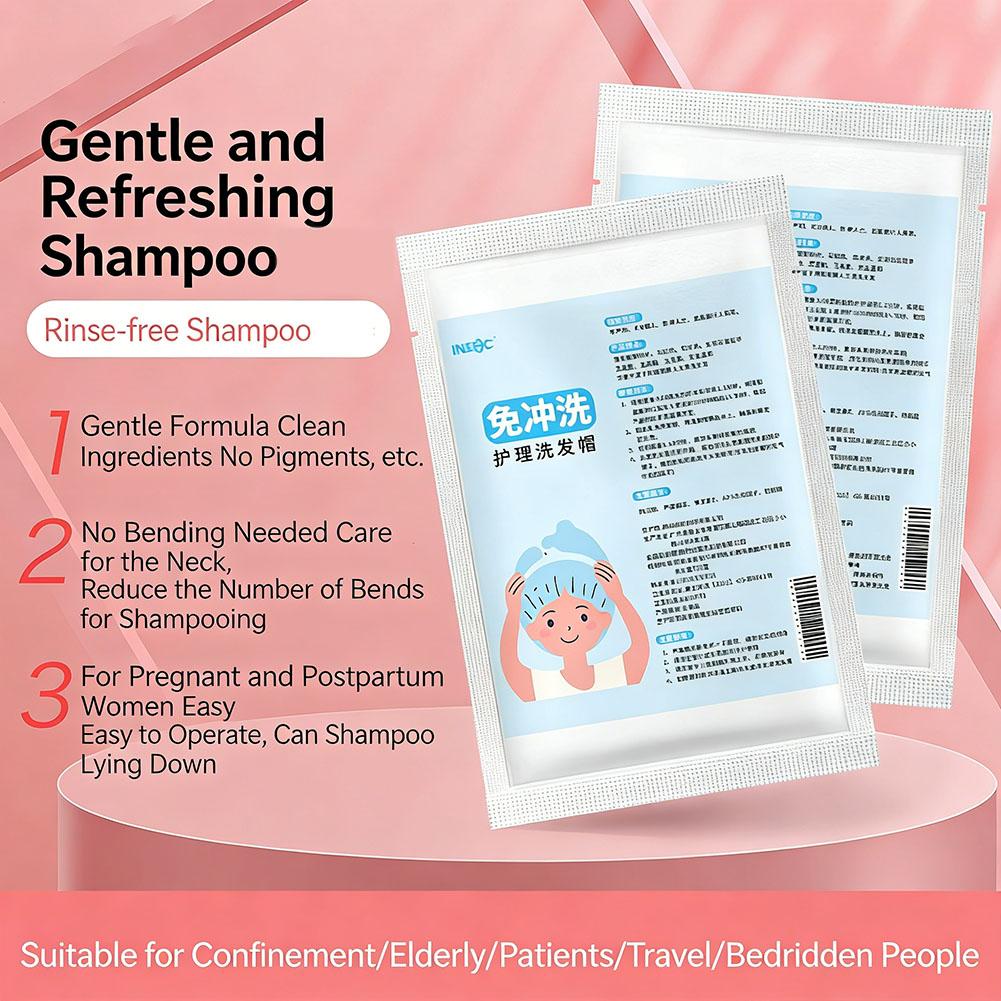 No Rinse Waterless Shampoo Cap - огляд і ціна Hair Care Clinic