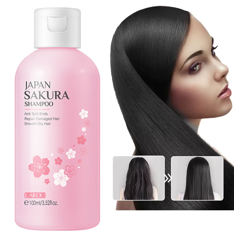 LAIKOU Japan Sakura  Shampoo R - огляд і ціна Hair Care Vitamin E