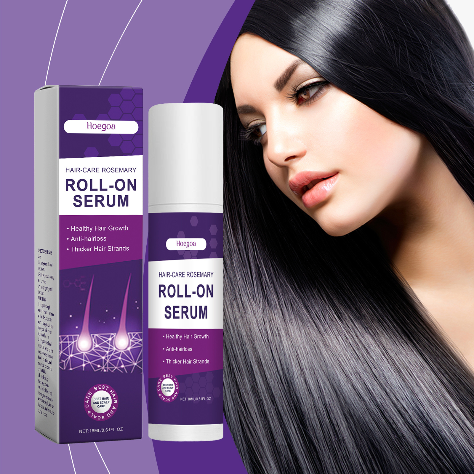 Hair Growth Serum Anti Hair Lo - огляд і ціна Hair Care Nature