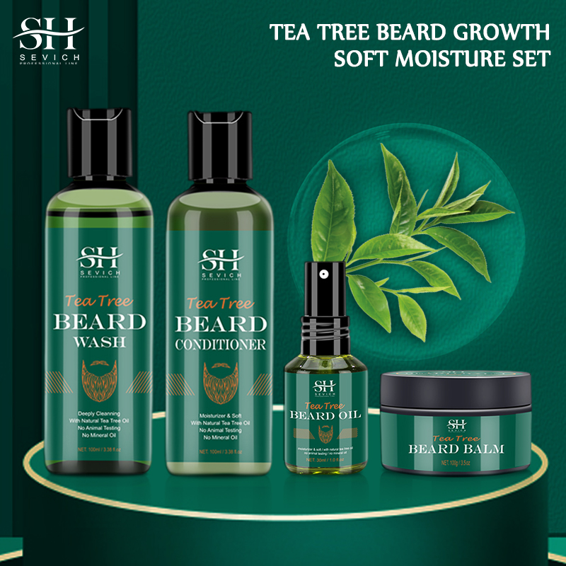 Sevich Tea Tree Beard Care Ser - огляд і ціна Caffeine Hair Serum