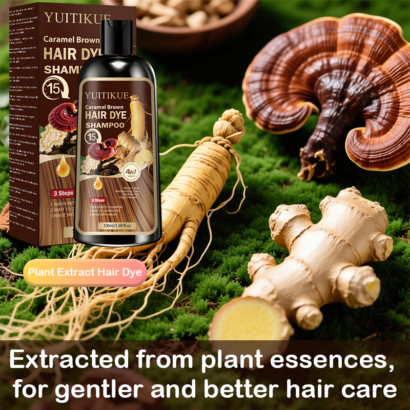 YUITIKUE Caramel Brown Hair Dy - огляд і ціна Hair Care Ginseng