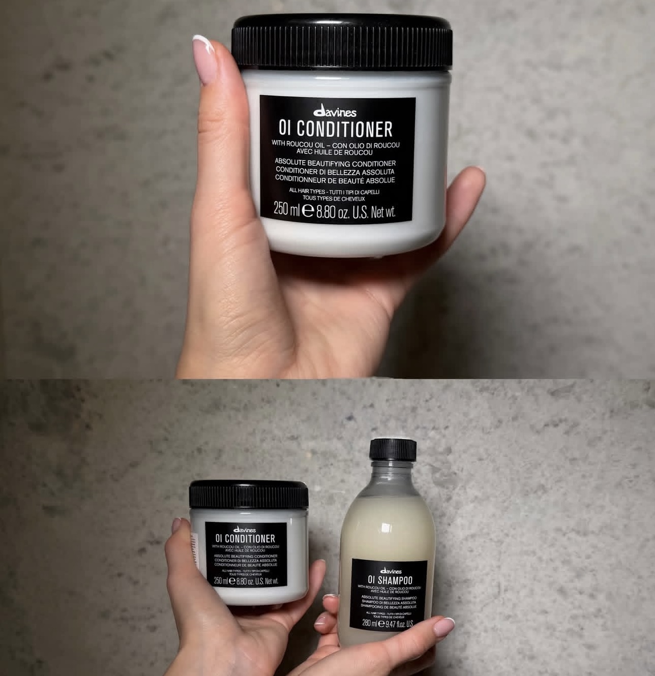 Davines OI Hair Shampoo Condit - огляд і ціна Hair Care Clinic
