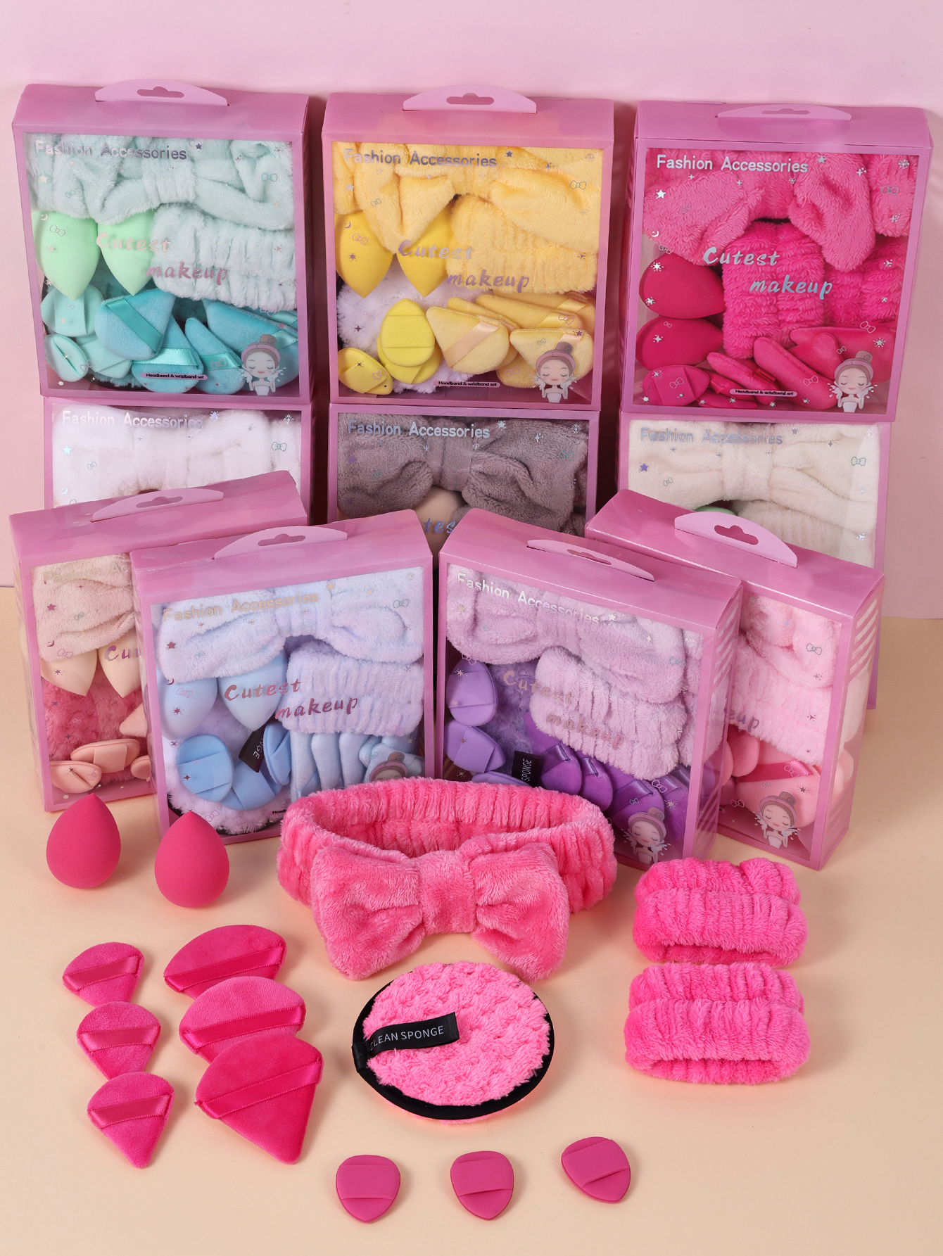15pcs Women Wash Face Spa Hair - огляд і ціна Hair Care Gift Set