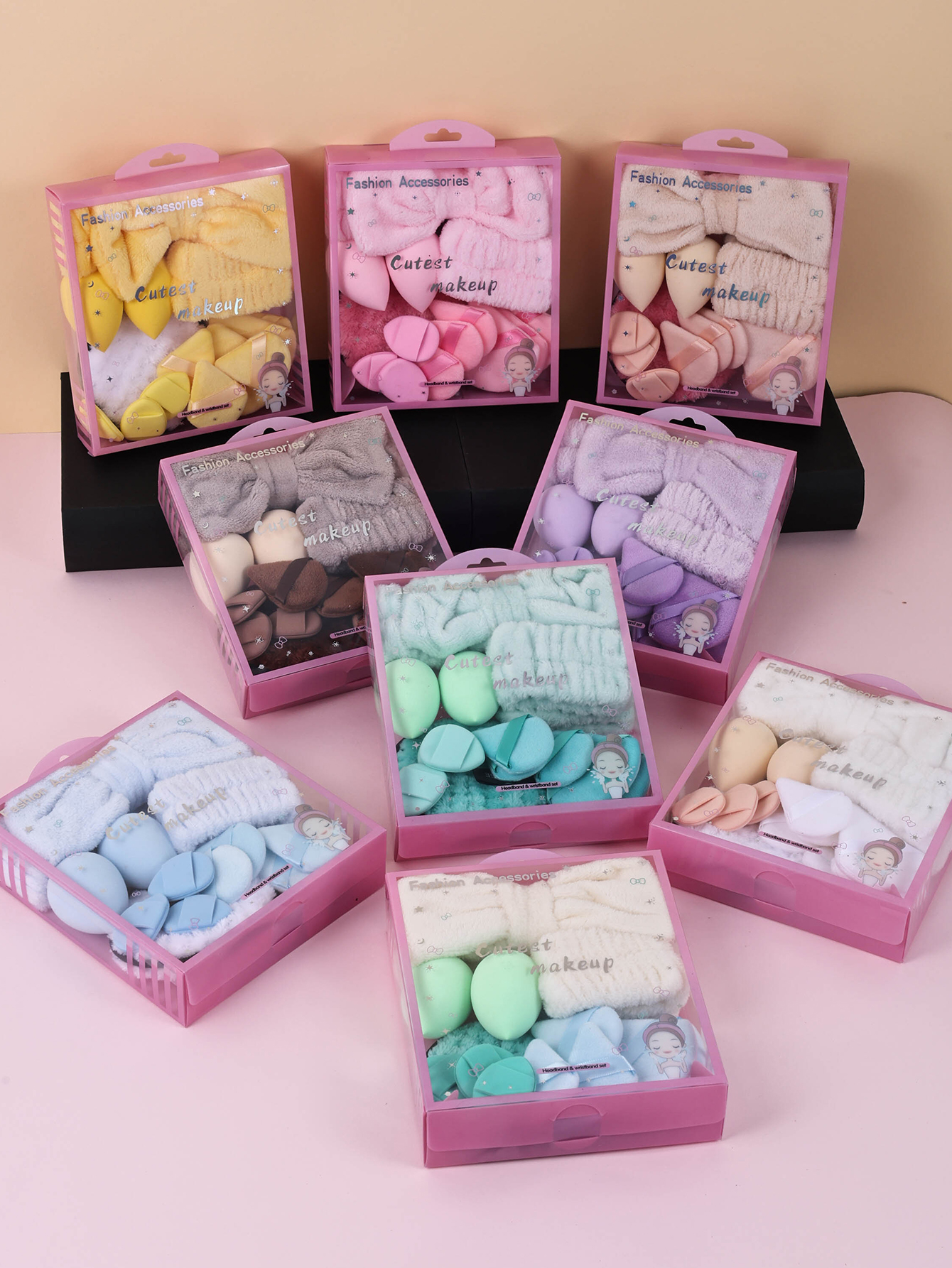 15pcs Women Wash Face Spa Hair - огляд і ціна Hair Care Gift Set