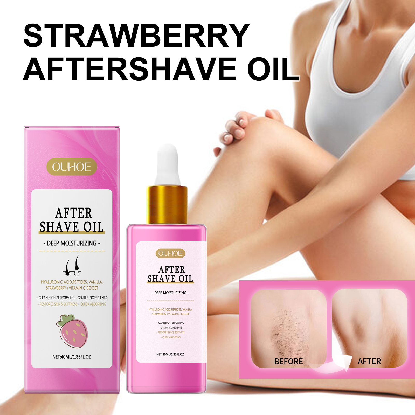 After Waxing Oil Sensitive Ski - огляд і ціна Hair Care Vitamin E
