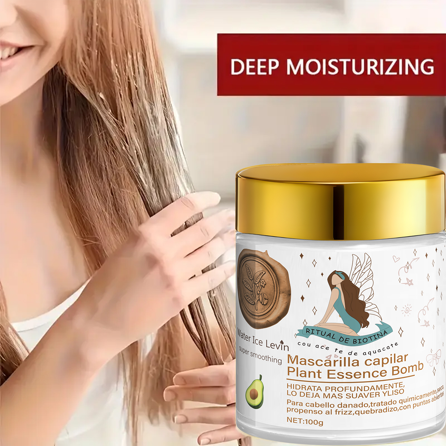 Plant-Based Essence Hair Mask, - огляд і ціна Hair Care Hair Mask