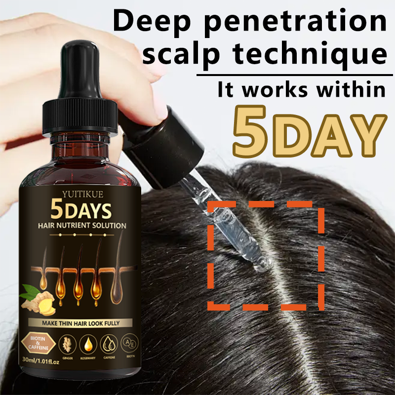 YUITIKUE 5 Days Hair Growth Se - огляд і ціна Caffeine Hair Serum