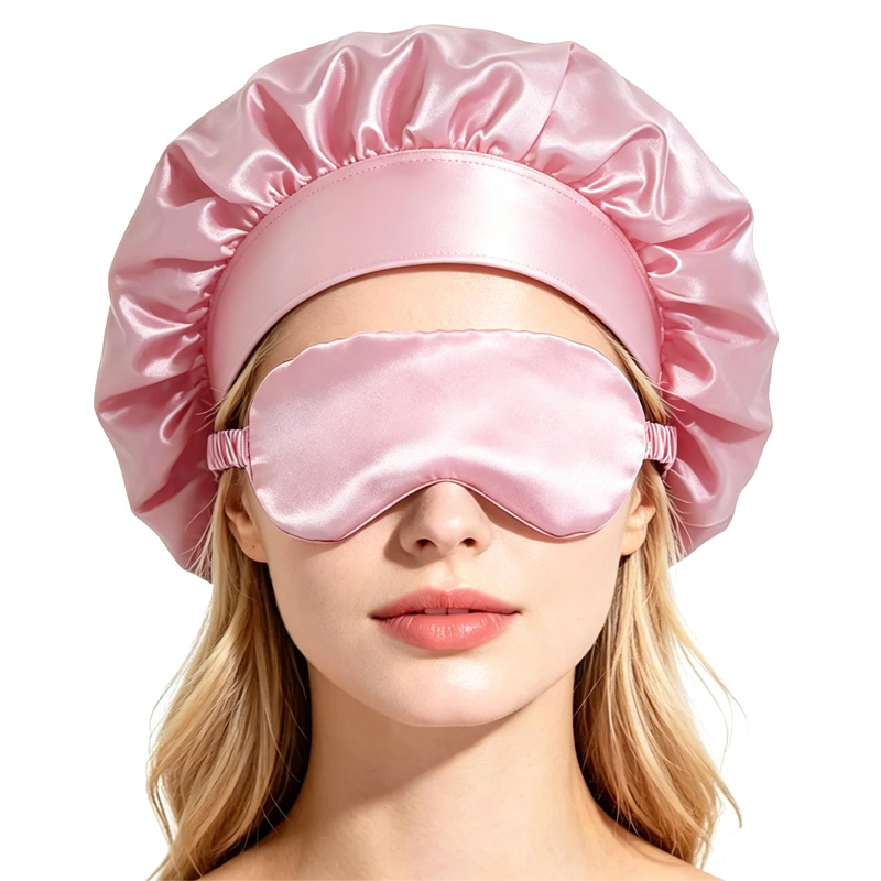  Satin Bonnet Sleep Eye Mask  - огляд і ціна Hair Care Gift Set