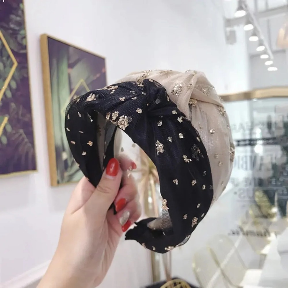 1PC Bohemian Mesh Yarn Headban - огляд і ціна Hair Net Invisible