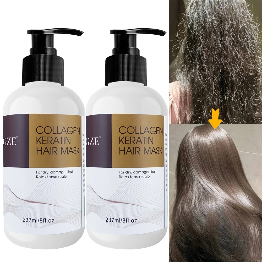 2 Pack GZE Collagen Keratin Ha - огляд і ціна Deep Conditioner Mask