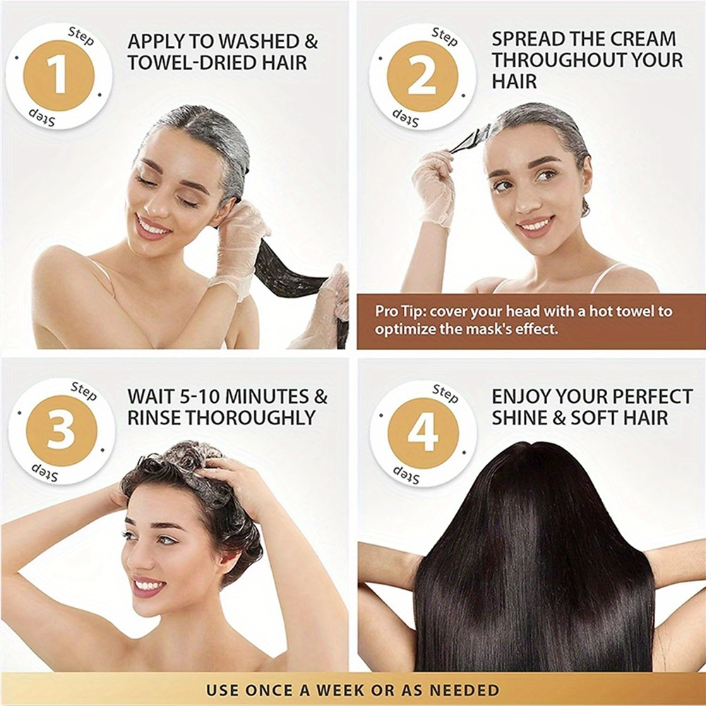 2 Pack GZE Collagen Keratin Ha - огляд і ціна Deep Conditioner Mask
