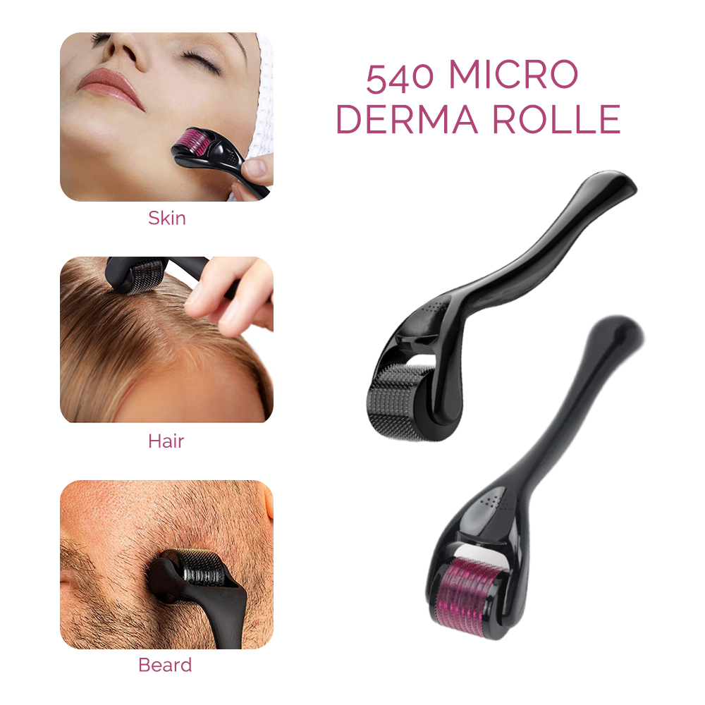 540 Needles Derma Roller Hair  - огляд і ціна Hair Care Clinic