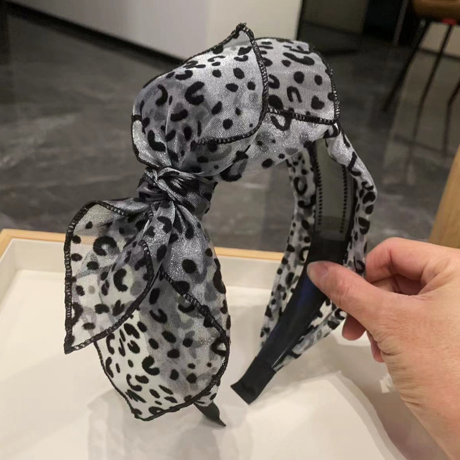 Vintage Leopard Print Hairband - огляд і ціна Hair Net Invisible