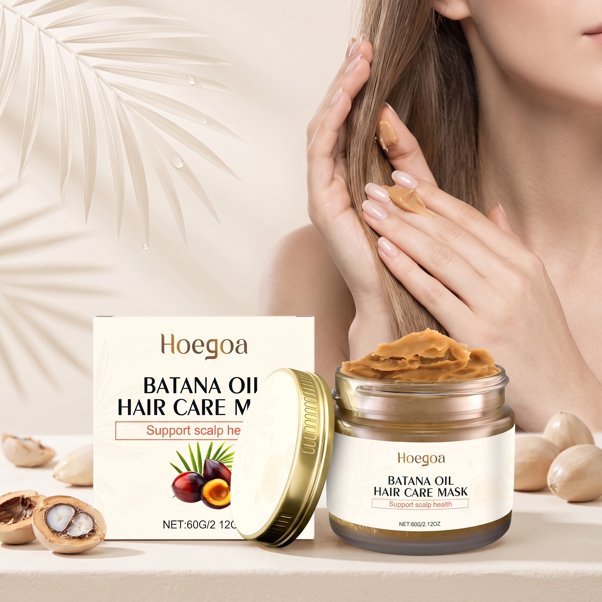 60G Batana Oil Hair Care Mask  - огляд і ціна Hair Care Hair Mask