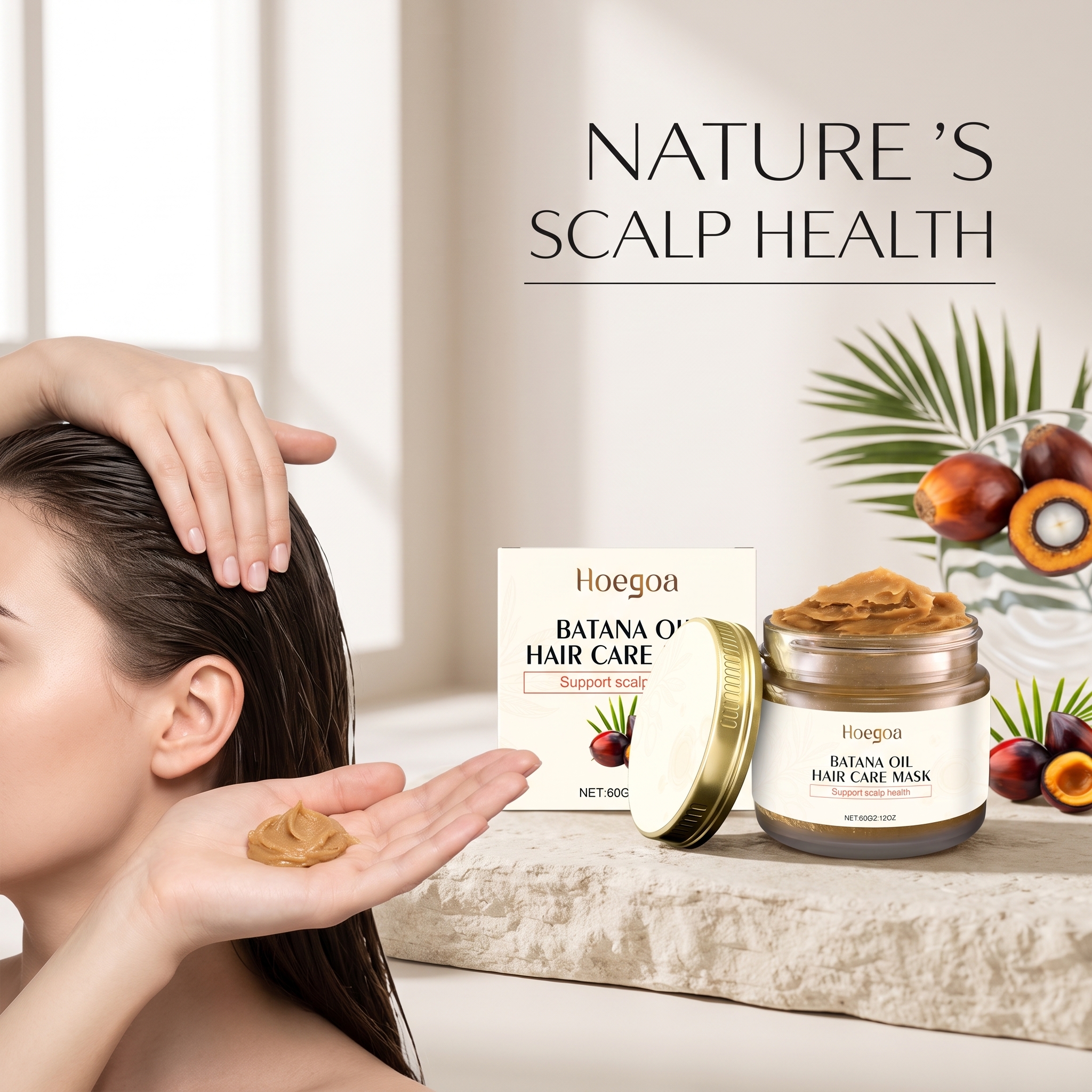 60G Batana Oil Hair Care Mask  - огляд і ціна Hair Care Hair Mask