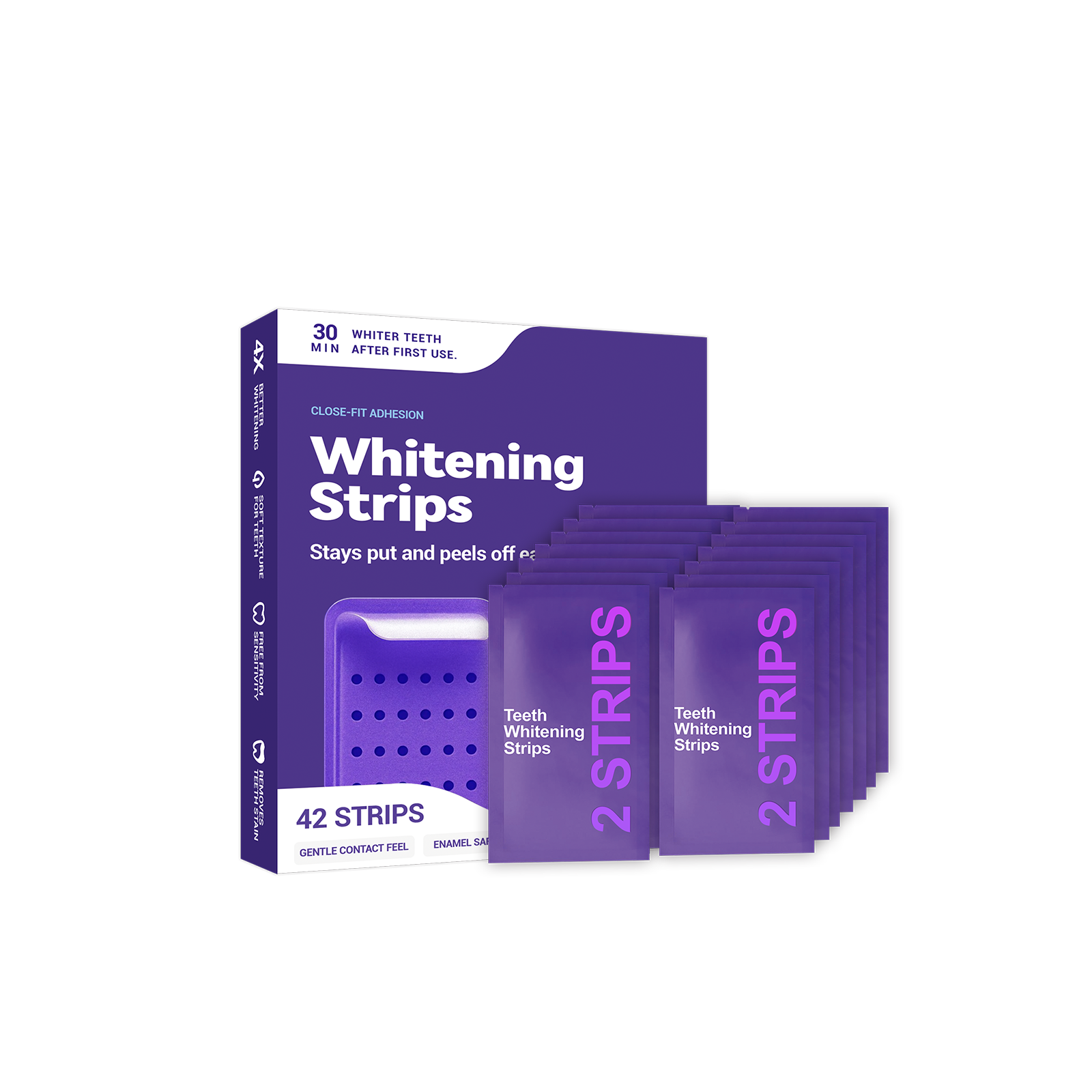 Purple Teeth Whitening Strips  - огляд і ціна Purple Toning Shampoo