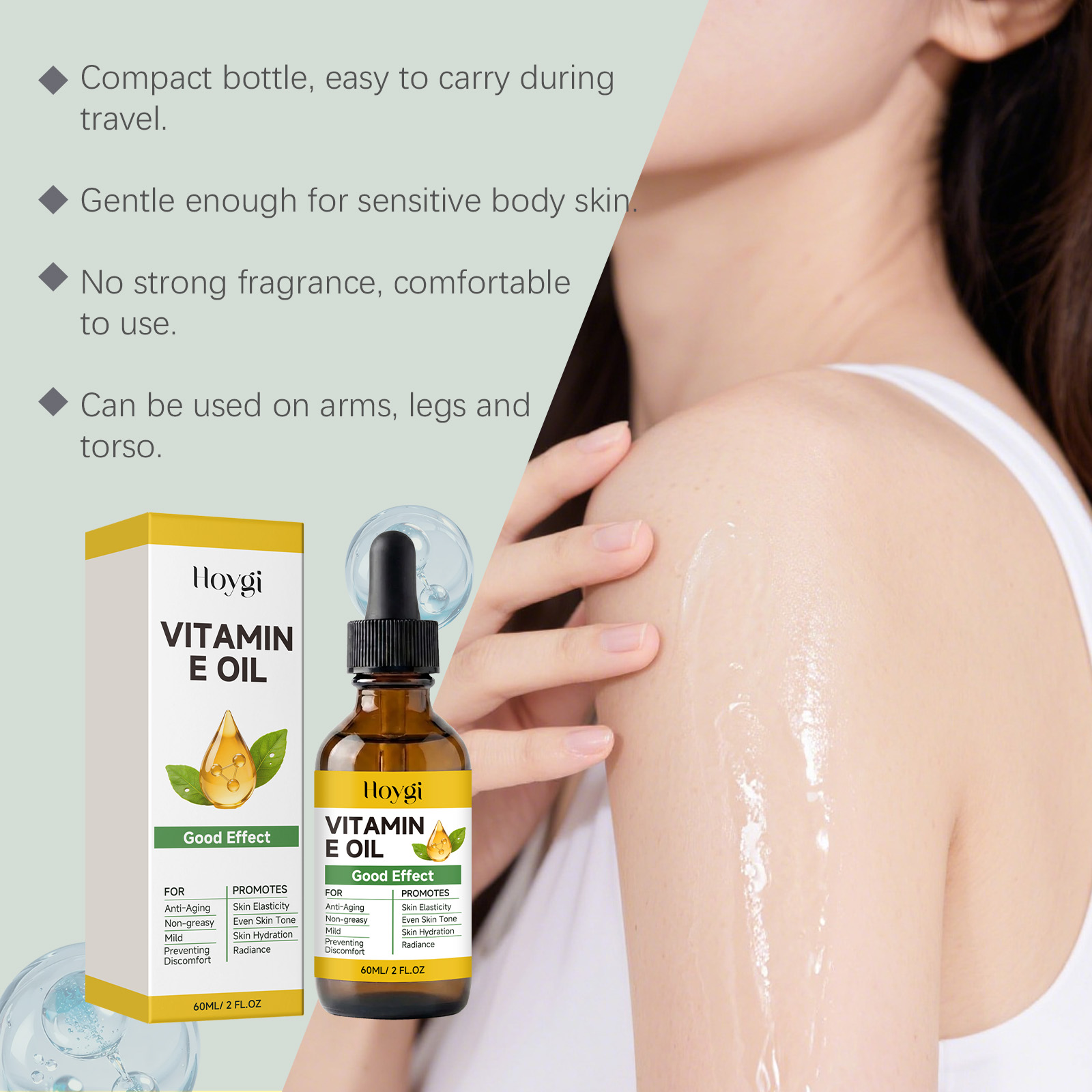Vitamin E Oil Moisturizing Fir - огляд і ціна Hair Care Vitamin E