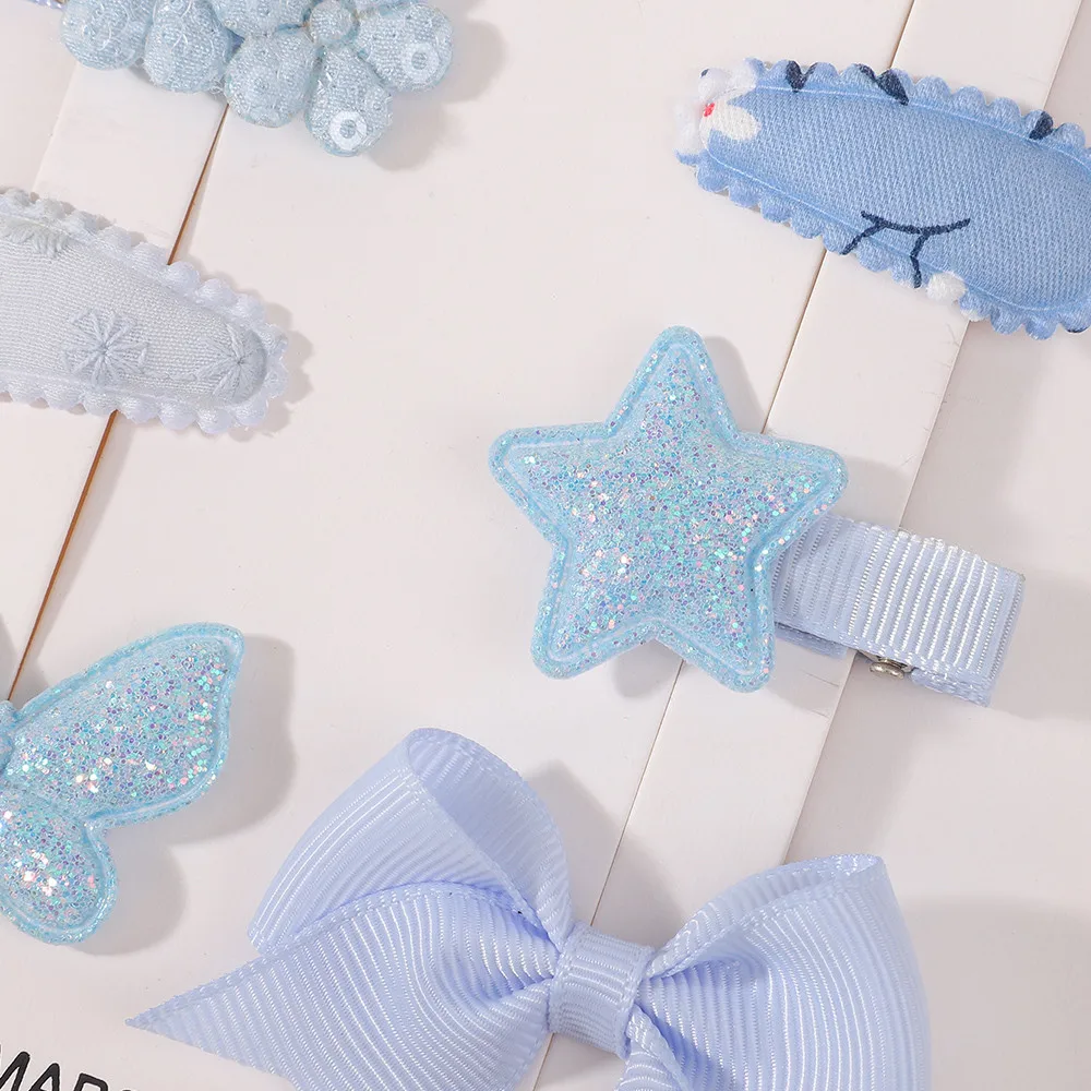 8Pcs/Set Girls Barrette Haircl - огляд і ціна Hair Care Gift Set