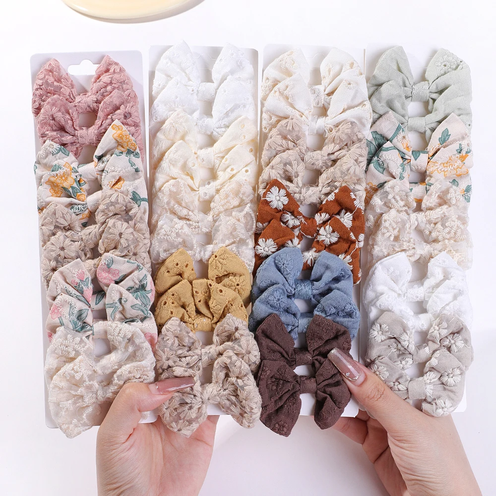 10Pcs/Set Fashion Bows Hairgri - огляд і ціна Hair Care Gift Set