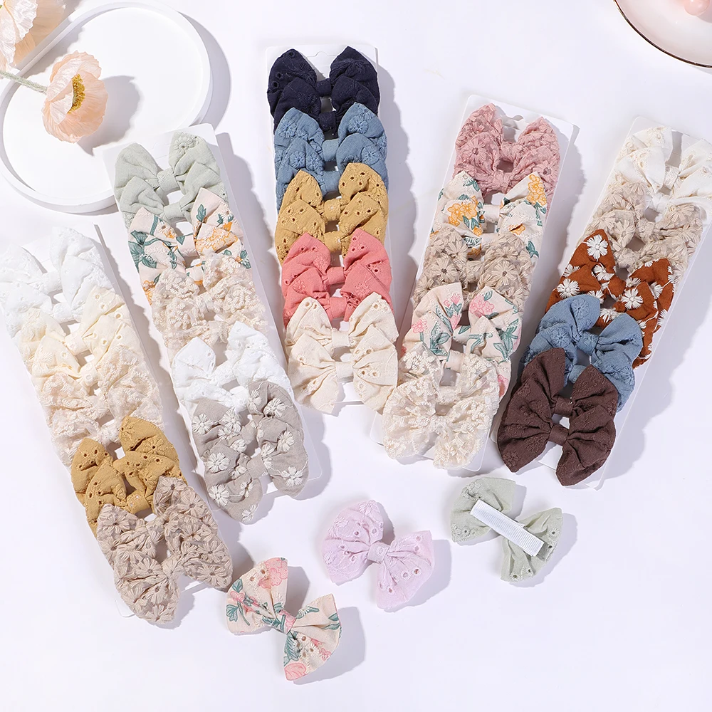 10Pcs/Set Fashion Bows Hairgri - огляд і ціна Hair Care Gift Set