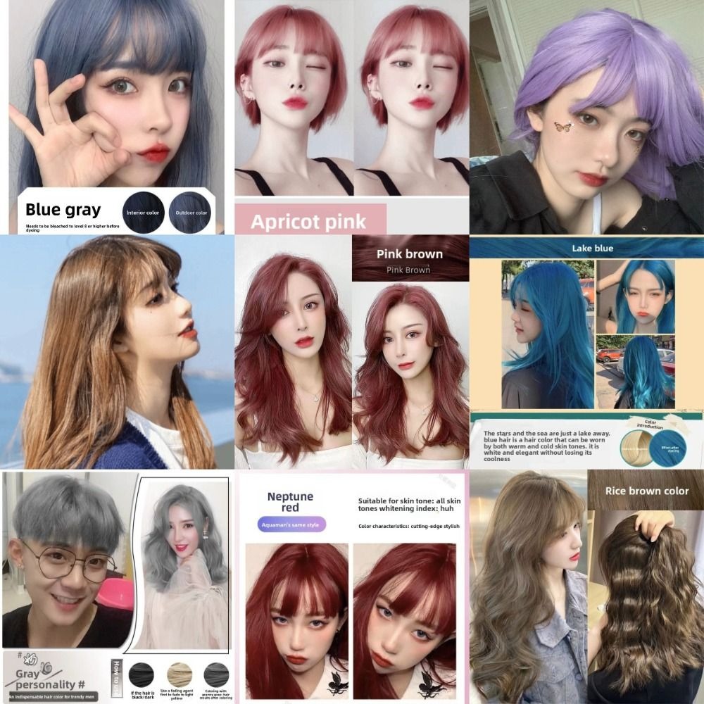 Permanent Hair Dye Wax Ammonia - огляд і ціна Purple Toning Shampoo