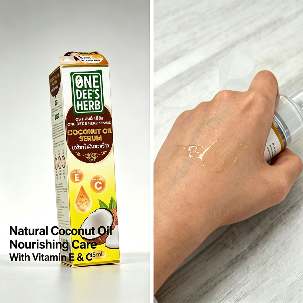 Thailand One Dee's Herb Coconu - огляд і ціна Hair Care Vitamin E