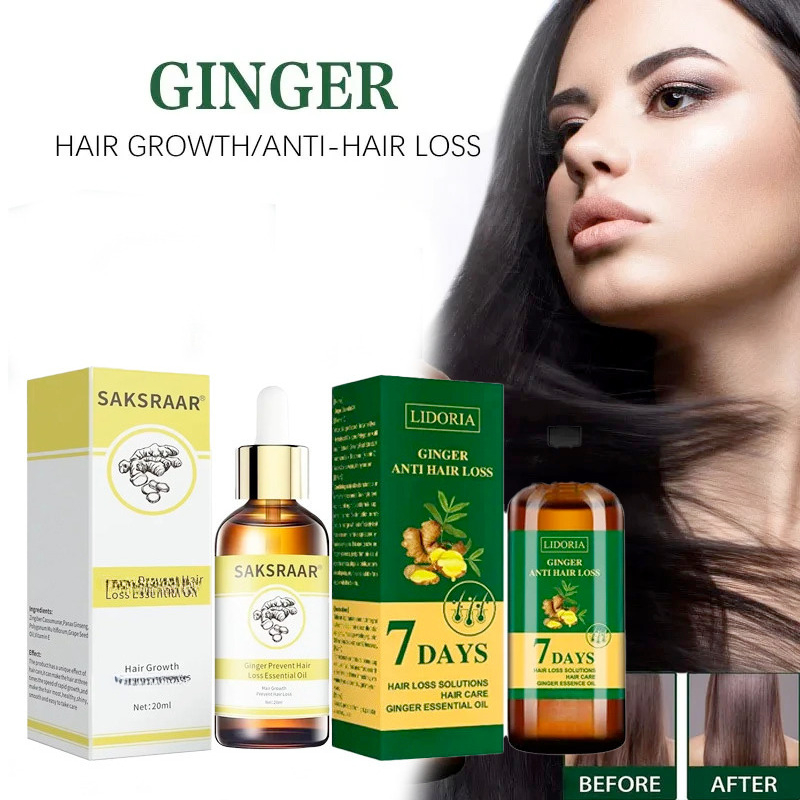 Ginger Hair Growth Products Fa - огляд і ціна Caffeine Hair Serum