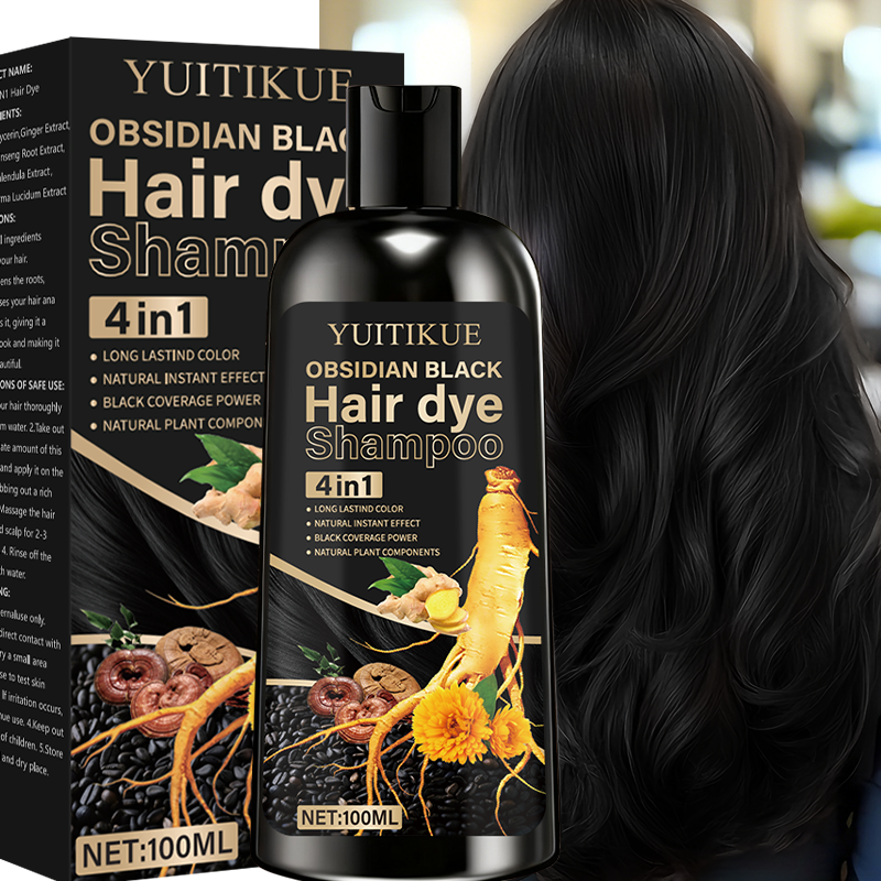 Obsidian Black Hair Dye Shampo - огляд і ціна Purple Toning Shampoo