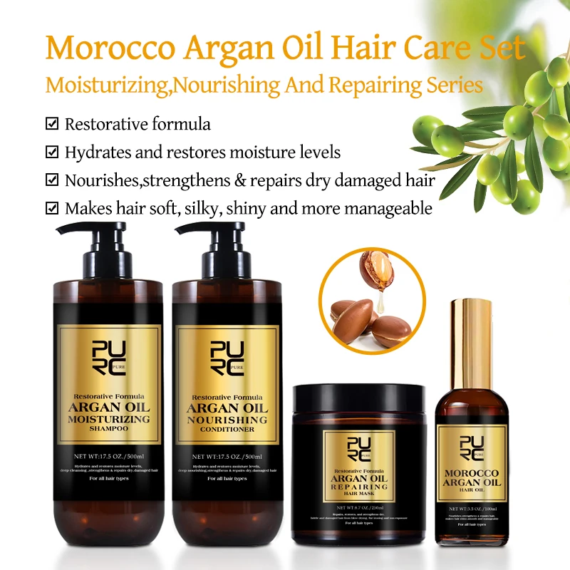 Morocco Argan Oil Shampoo Cond - огляд і ціна Deep Conditioner Mask