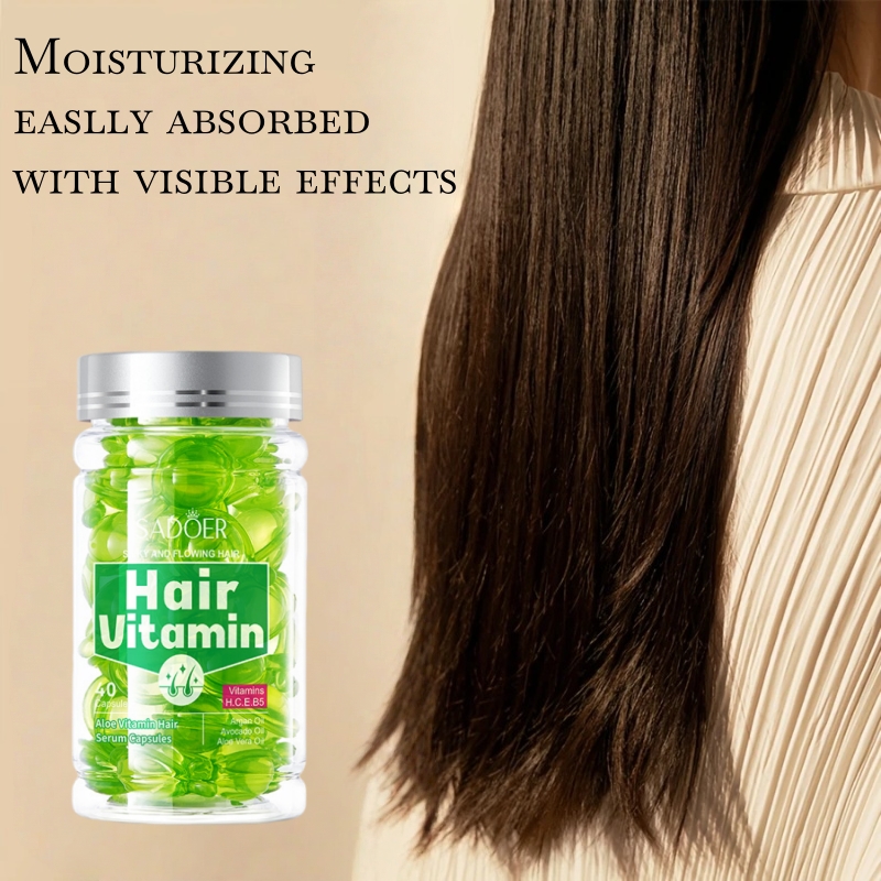 40Pcs Aloe Vera Vitamin Hair C - огляд і ціна Hair Care Vitamin E