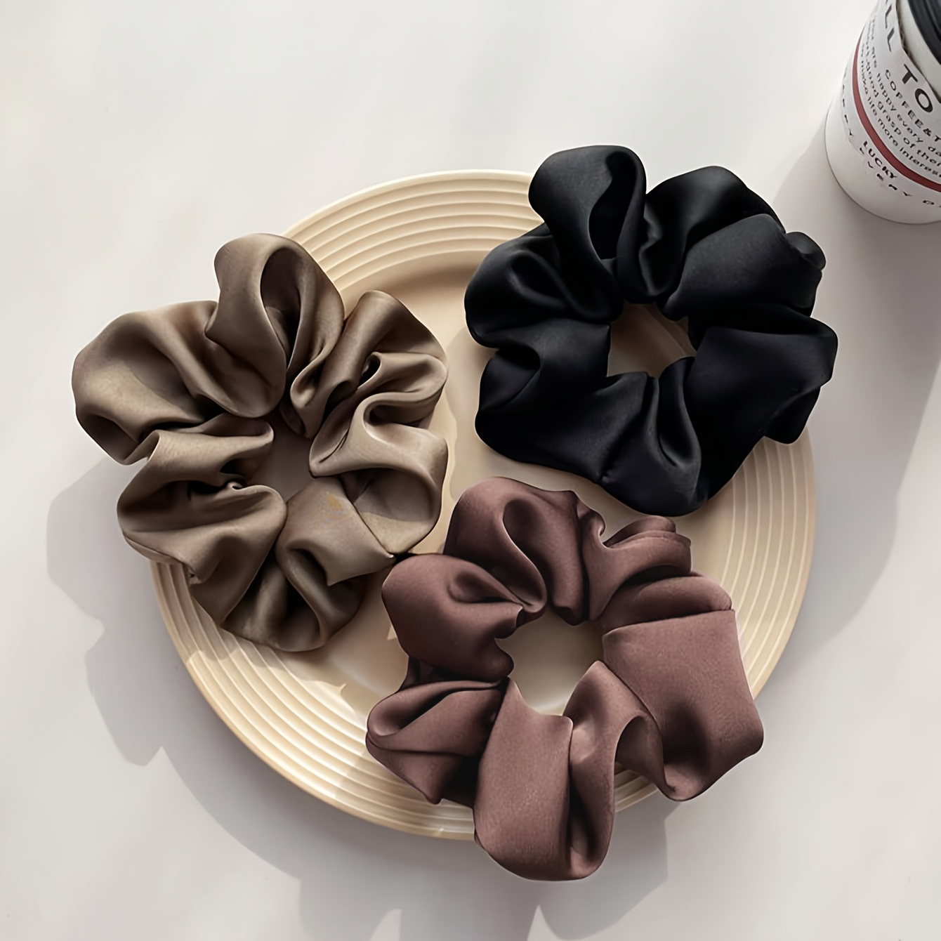 A set of three monochrome sati - огляд і ціна Hair Care Gift Set