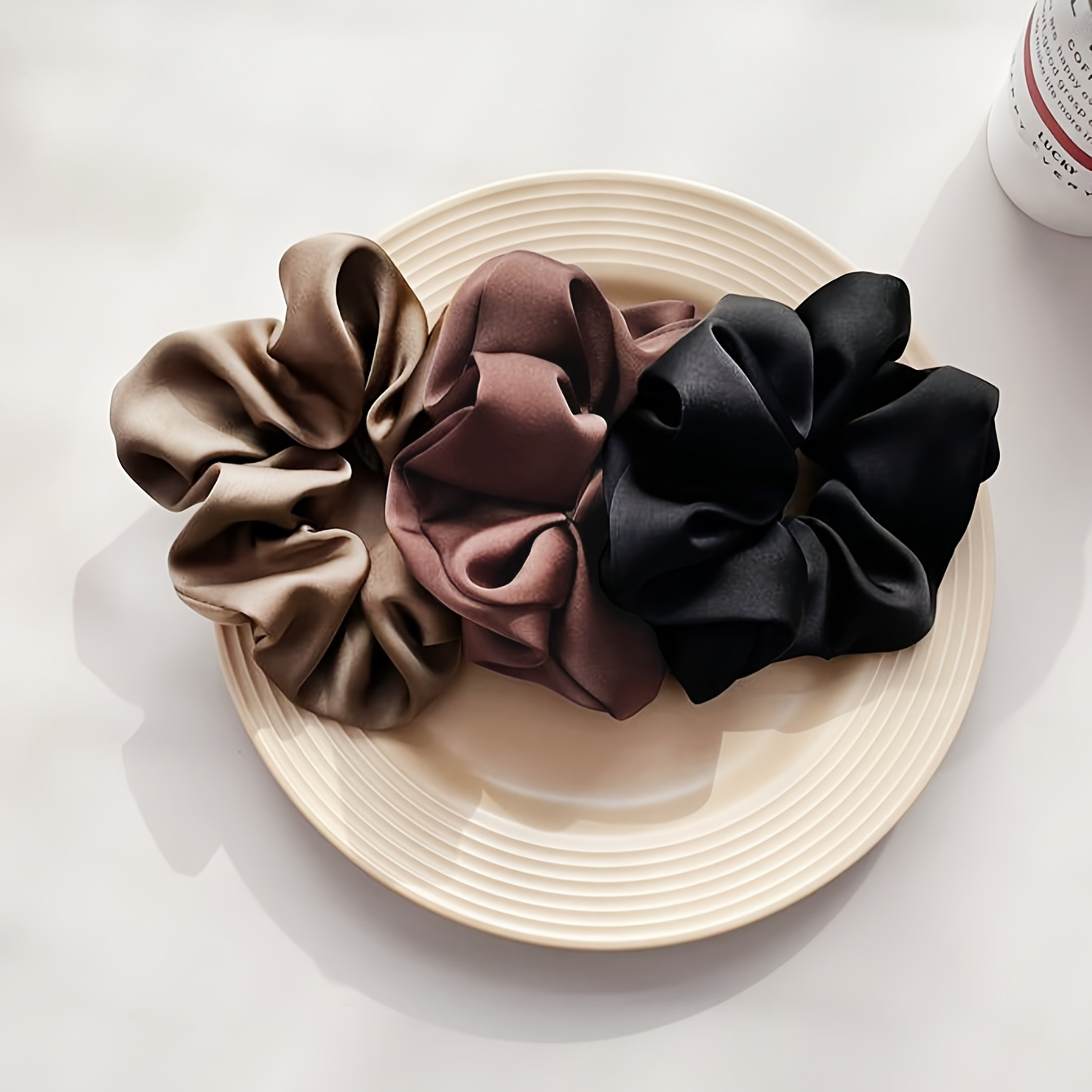 A set of three monochrome sati - огляд і ціна Hair Care Gift Set