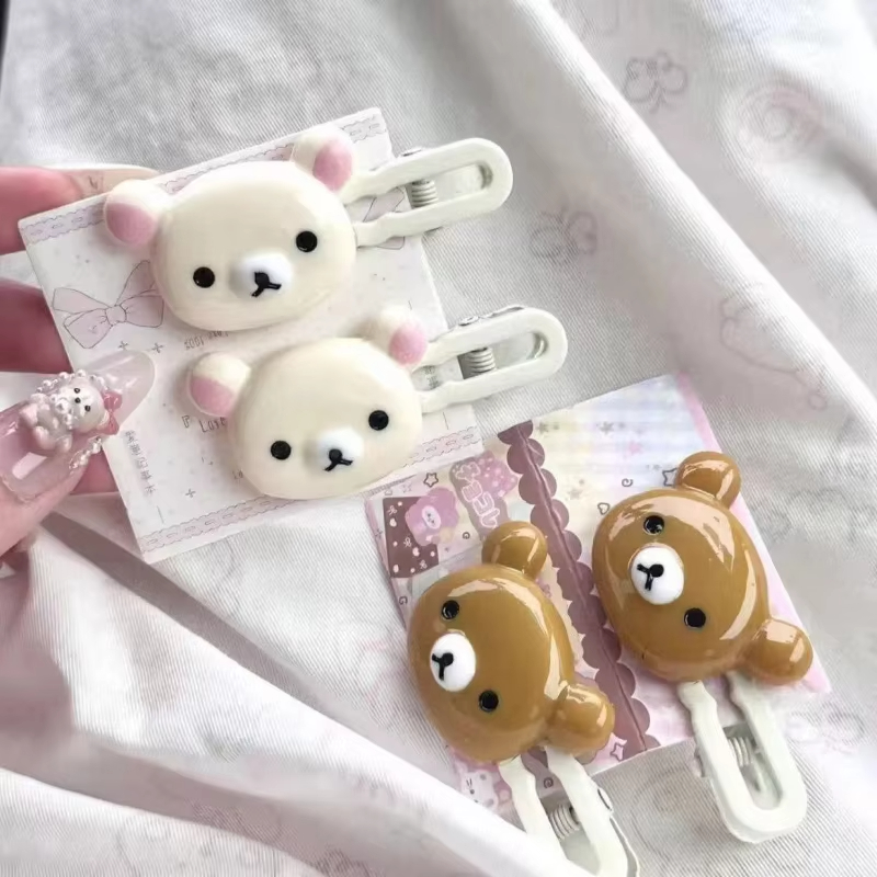 Cute Bear Hairpins Set Preppy  - огляд і ціна Hair Care Gift Set