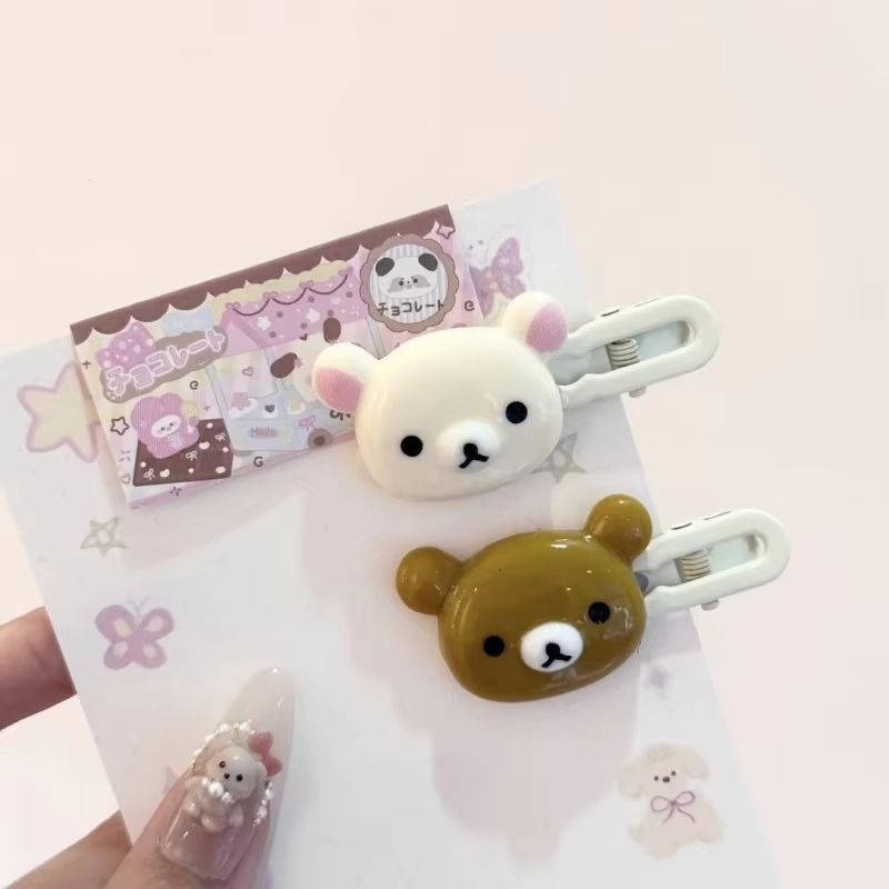 Cute Bear Hairpins Set Preppy  - огляд і ціна Hair Care Gift Set