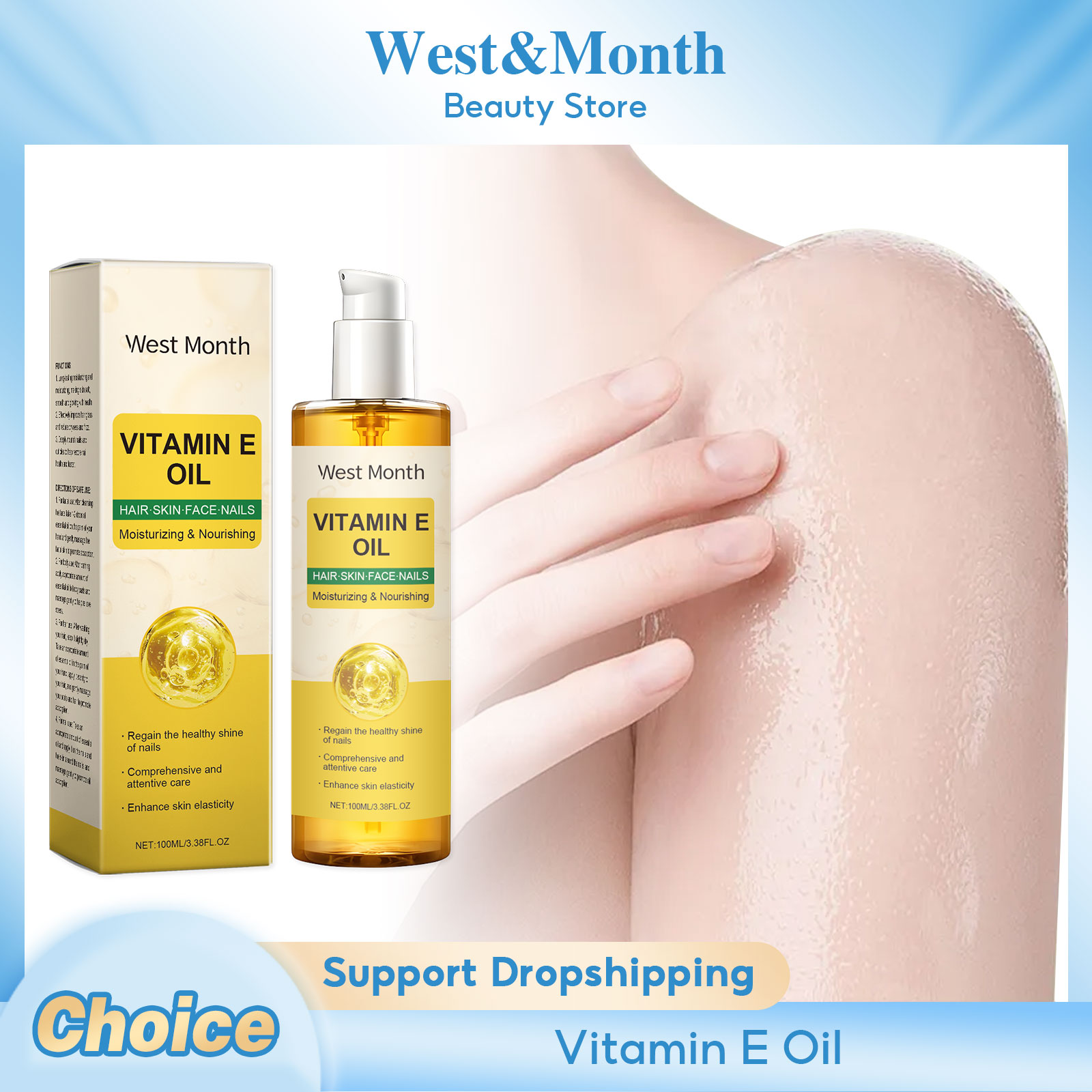Vitamin E Oil Natural Moisturi - огляд і ціна Hair Care Vitamin E