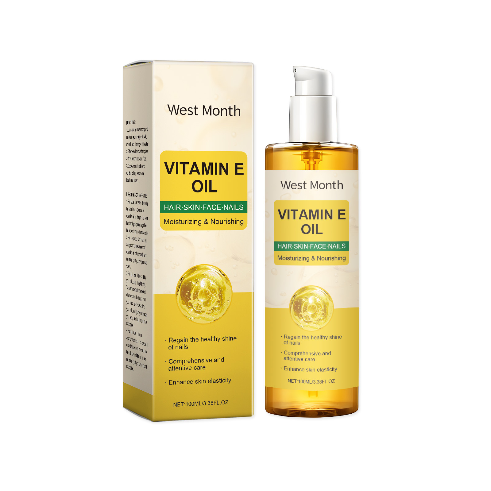 Vitamin E Oil Natural Moisturi - огляд і ціна Hair Care Vitamin E