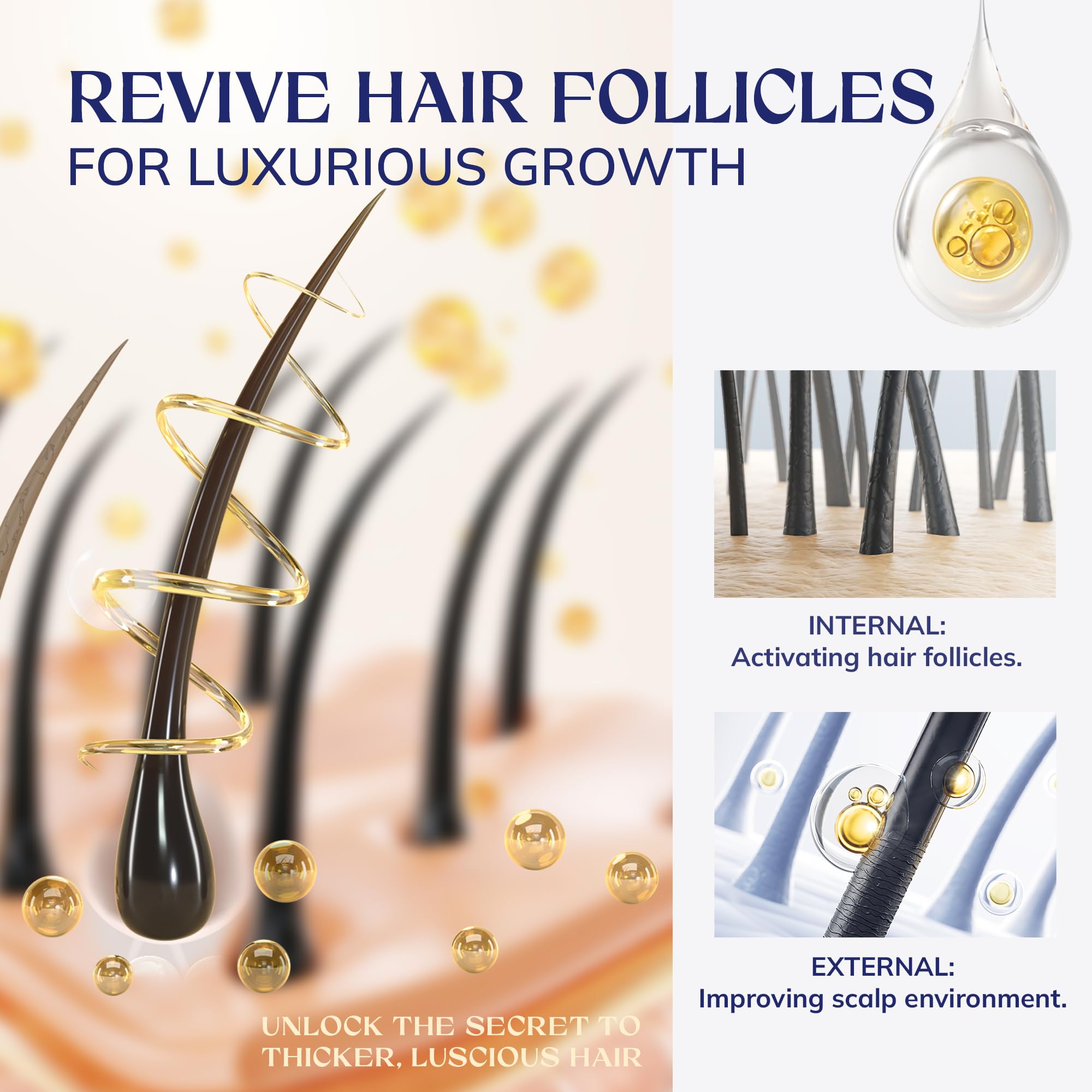 PURC Biotin Ginger Hair Growth - огляд і ціна Caffeine Hair Serum