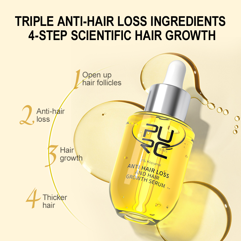 PURC Biotin Ginger Hair Growth - огляд і ціна Caffeine Hair Serum