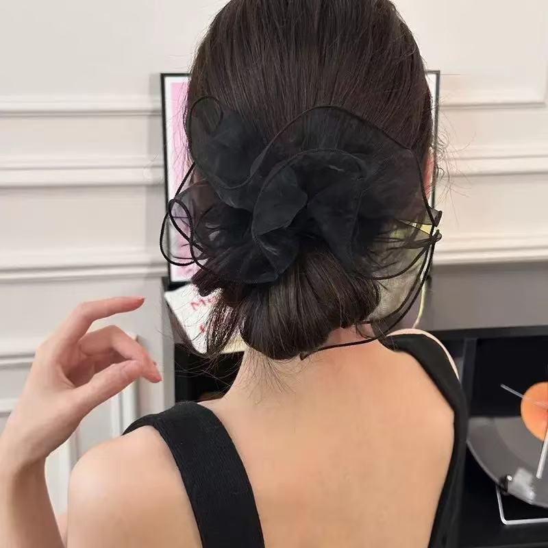 1pc organza fashion skirt shap - огляд і ціна Hair Net Invisible